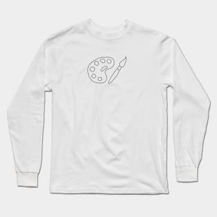 art pallette Long Sleeve T-Shirt